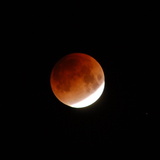 Total Lunar eclipse in Moscow