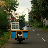Road to Batur Volcano