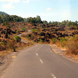 Road to Batur Volcano