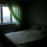 зелёная спальня