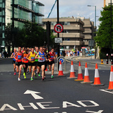 London marathon and trial